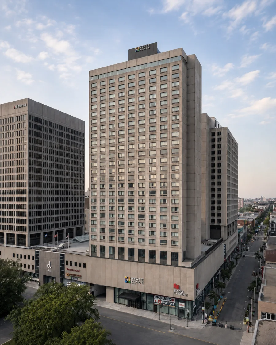 Exterior photo of Hyatt Place Montreal
